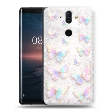 Силиконовый чехол на Nokia 8 Sirocco с принтом женский Силиконовый чехол на Nokia 8 Sirocco с принтом женский