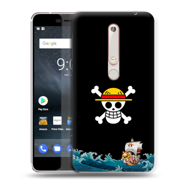 Пластиковый чехол на Nokia 6 (2018) с принтом One Piece Ван Пис
