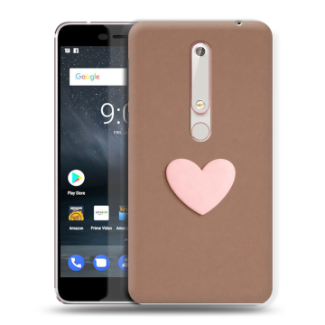 Пластиковый чехол на Nokia 6 (2018) с принтом женский Пластиковый чехол на Nokia 6 (2018) с принтом женский
