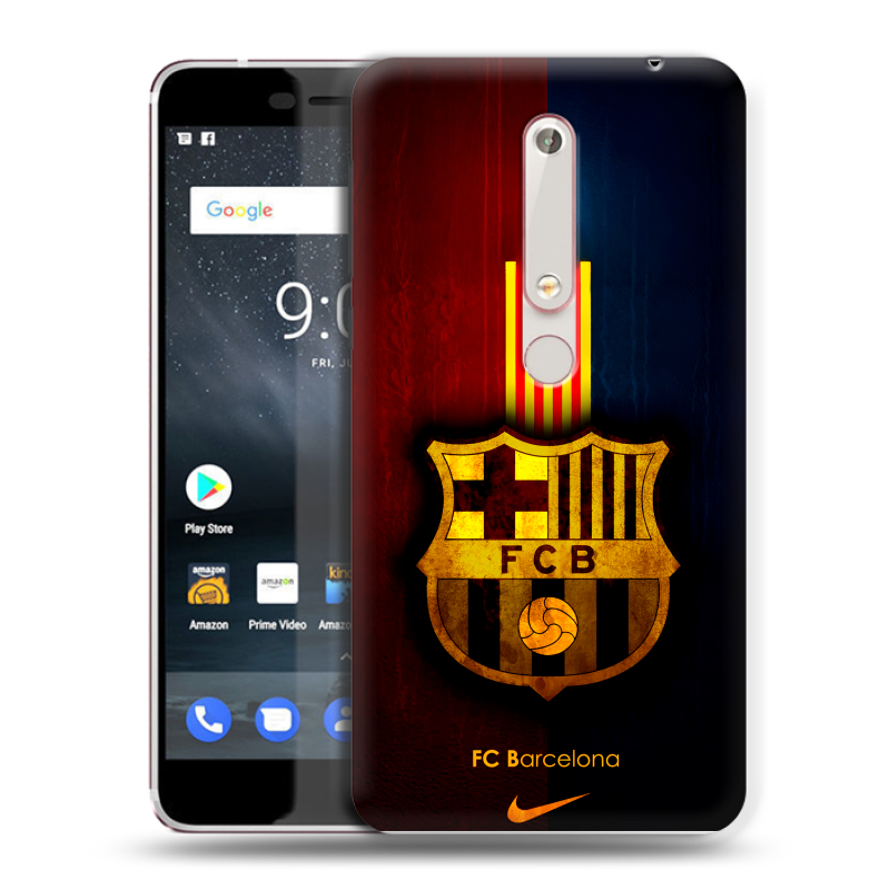 Пластиковый чехол на Nokia 6 (2018) с принтом Барселона Barcelona Пластиковый чехол на Nokia 6 (2018) с принтом Барселона Barcelona