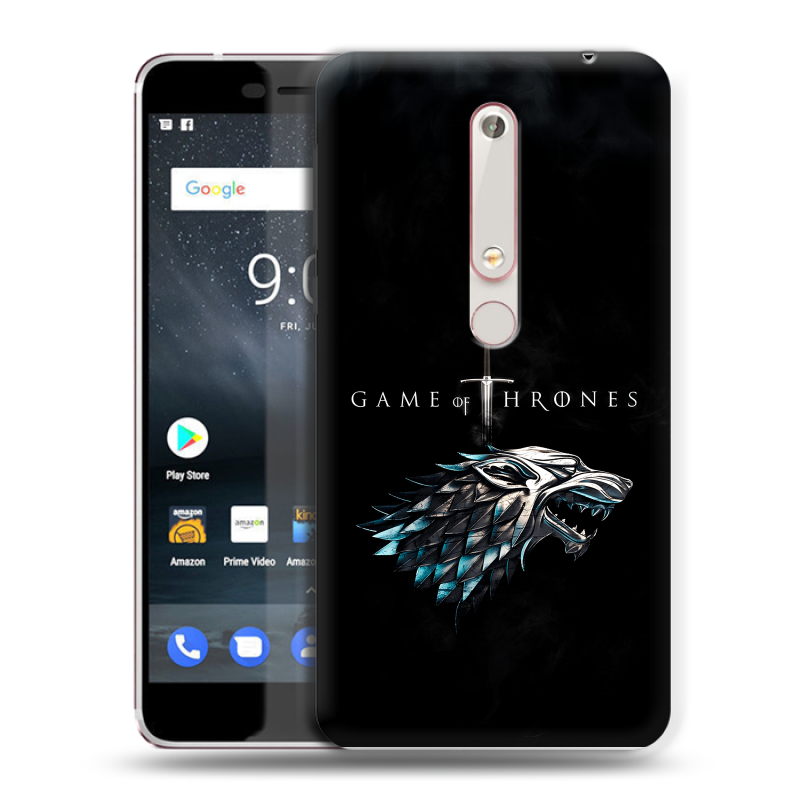 Пластиковый чехол на Nokia 6 (2018) с принтом Игра Престолов Game Thrones Пластиковый чехол на Nokia 6 (2018) с принтом Игра Престолов Game Thrones