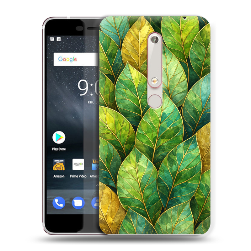 Пластиковый чехол на Nokia 6 (2018) с принтом женский Пластиковый чехол на Nokia 6 (2018) с принтом женский
