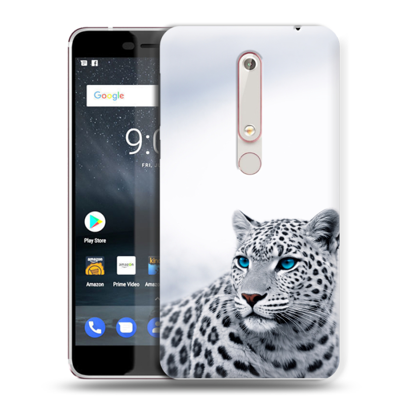 Пластиковый чехол на Nokia 6 (2018) с принтом женский Пластиковый чехол на Nokia 6 (2018) с принтом женский