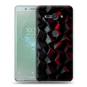 Силиконовый чехол на Sony Xperia XZ2 Compact с принтом Абстракция