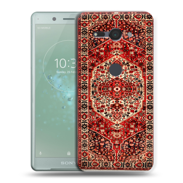 Силиконовый чехол на Sony Xperia XZ2 Compact с принтом Ковер Силиконовый чехол на Sony Xperia XZ2 Compact с принтом Ковер