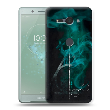 Силиконовый чехол на Sony Xperia XZ2 Compact с принтом Гарри Поттер Harry Potter