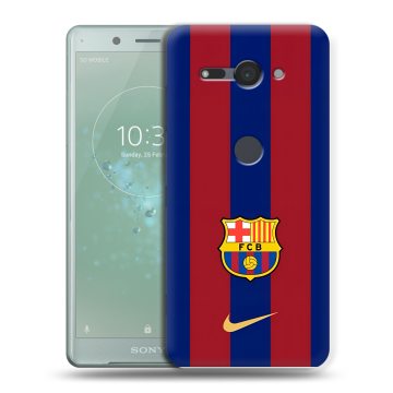 Силиконовый чехол на Sony Xperia XZ2 Compact с принтом Барселона Barcelona