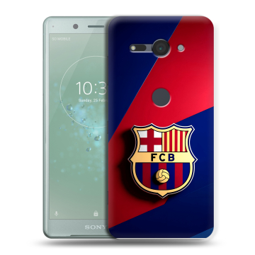 Силиконовый чехол на Sony Xperia XZ2 Compact с принтом Барселона Barcelona
