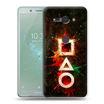 Силиконовый чехол на Sony Xperia XZ2 Compact с принтом Squid Game Игра кальмара Силиконовый чехол на Sony Xperia XZ2 Compact с принтом Squid Game Игра кальмара