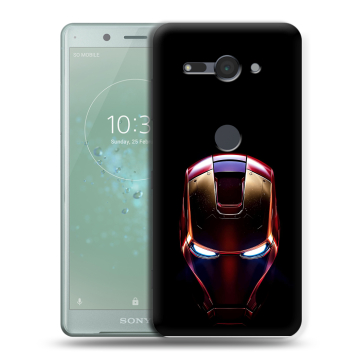 Силиконовый чехол на Sony Xperia XZ2 Compact с принтом IronMan Железный человек Силиконовый чехол на Sony Xperia XZ2 Compact с принтом IronMan Железный человек