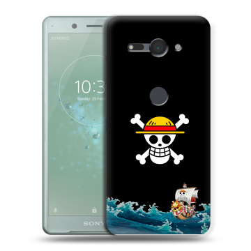 Силиконовый чехол на Sony Xperia XZ2 Compact с принтом One Piece Ван Пис Силиконовый чехол на Sony Xperia XZ2 Compact с принтом One Piece Ван Пис