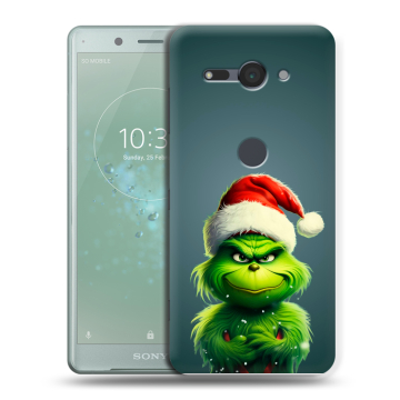 Силиконовый чехол на Sony Xperia XZ2 Compact с принтом Новый год Силиконовый чехол на Sony Xperia XZ2 Compact с принтом Новый год