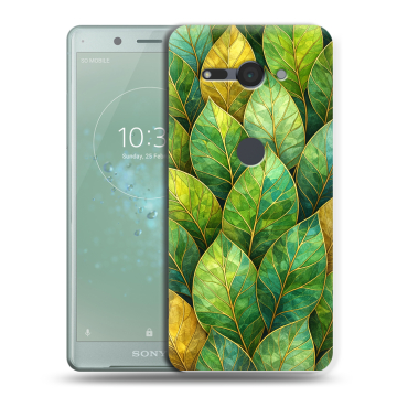 Силиконовый чехол на Sony Xperia XZ2 Compact с принтом женский Силиконовый чехол на Sony Xperia XZ2 Compact с принтом женский