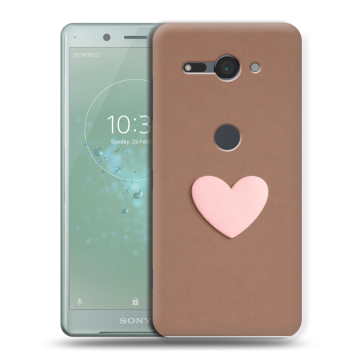 Силиконовый чехол на Sony Xperia XZ2 Compact с принтом женский