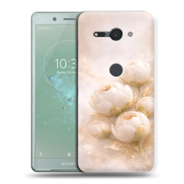 Силиконовый чехол на Sony Xperia XZ2 Compact с принтом женский Силиконовый чехол на Sony Xperia XZ2 Compact с принтом женский