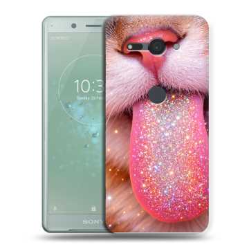 Силиконовый чехол на Sony Xperia XZ2 Compact с принтом для девочек Силиконовый чехол на Sony Xperia XZ2 Compact с принтом для девочек