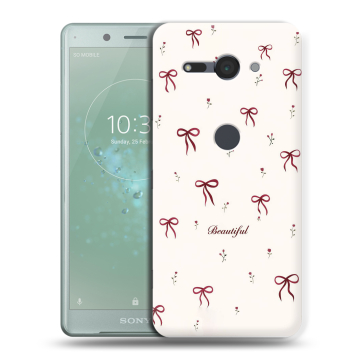 Силиконовый чехол на Sony Xperia XZ2 Compact с принтом для девочек Силиконовый чехол на Sony Xperia XZ2 Compact с принтом для девочек