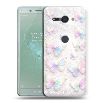 Силиконовый чехол на Sony Xperia XZ2 Compact с принтом женский Силиконовый чехол на Sony Xperia XZ2 Compact с принтом женский