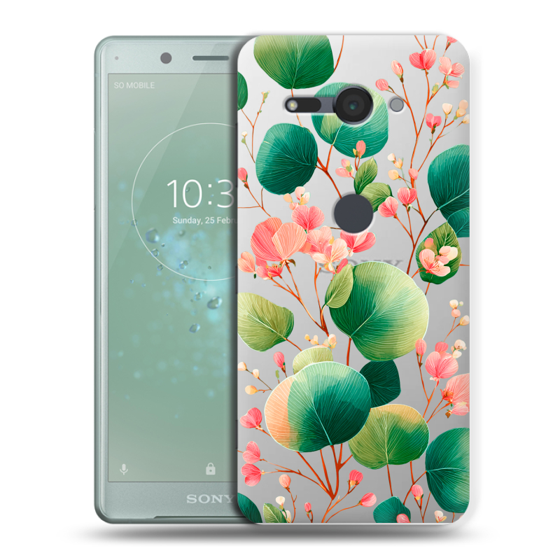 Пластиковый чехол на Sony Xperia XZ2 Compact с принтом женский Пластиковый чехол на Sony Xperia XZ2 Compact с принтом женский