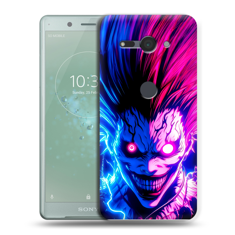 Пластиковый чехол на Sony Xperia XZ2 Compact с принтом Death note Тетрадь смерти Пластиковый чехол на Sony Xperia XZ2 Compact с принтом Death note Тетрадь смерти