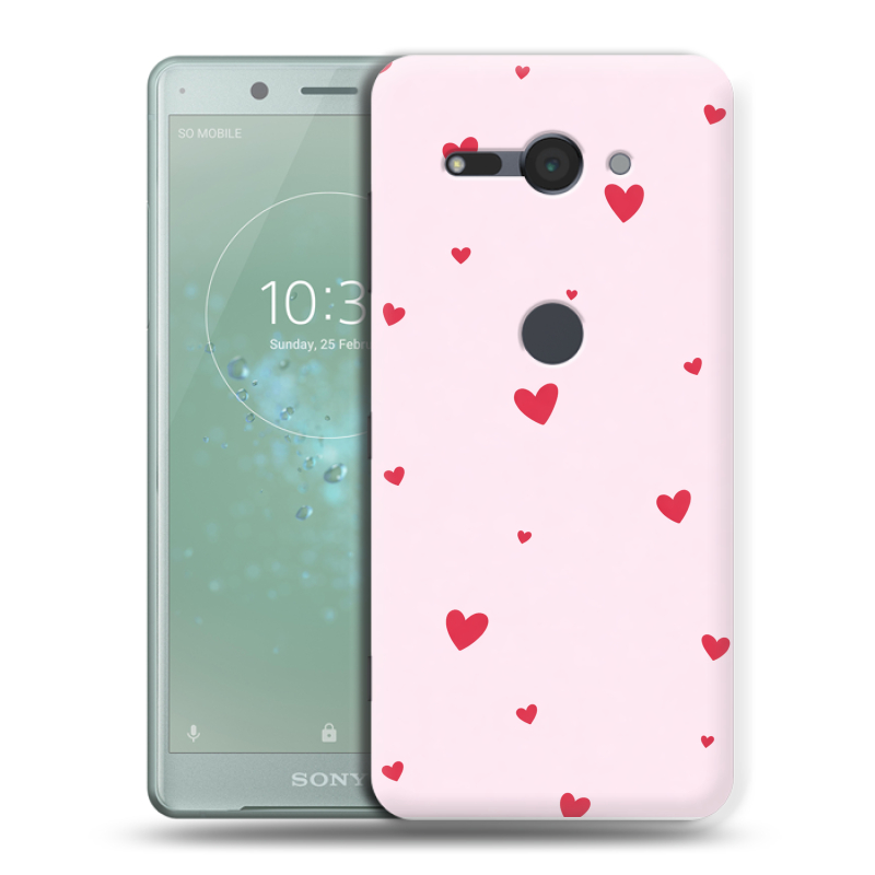 Пластиковый чехол на Sony Xperia XZ2 Compact с принтом для девочек Пластиковый чехол на Sony Xperia XZ2 Compact с принтом для девочек