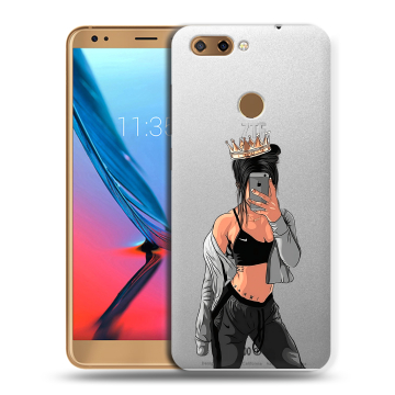 Силиконовый чехол на ZTE Blade V9 с принтом Женские принты Силиконовый чехол на ZTE Blade V9 с принтом Женские принты