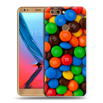 Силиконовый чехол на ZTE Blade V9 с принтом Конфеты Силиконовый чехол на ZTE Blade V9 с принтом Конфеты