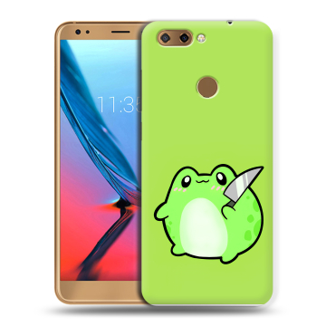 Силиконовый чехол на ZTE Blade V9 с принтом Лягушенок Силиконовый чехол на ZTE Blade V9 с принтом Лягушенок