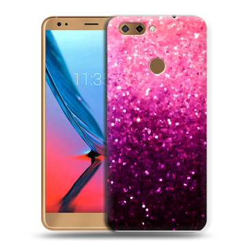 Силиконовый чехол на ZTE Blade V9 с принтом Блестки Силиконовый чехол на ZTE Blade V9 с принтом Блестки