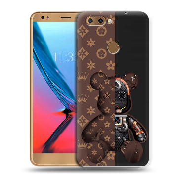 Силиконовый чехол на ZTE Blade V9 с принтом Луи робот
