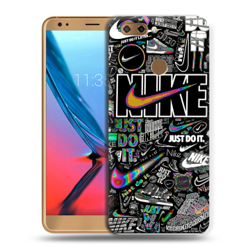 Силиконовый чехол на ZTE Blade V9 с принтом Найк Силиконовый чехол на ZTE Blade V9 с принтом Найк
