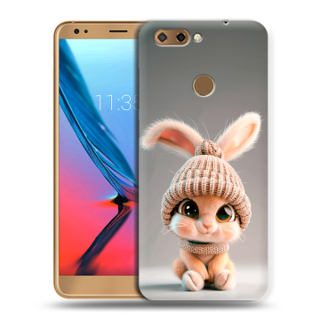 Силиконовый чехол на ZTE Blade V9 с принтом Кролик Силиконовый чехол на ZTE Blade V9 с принтом Кролик