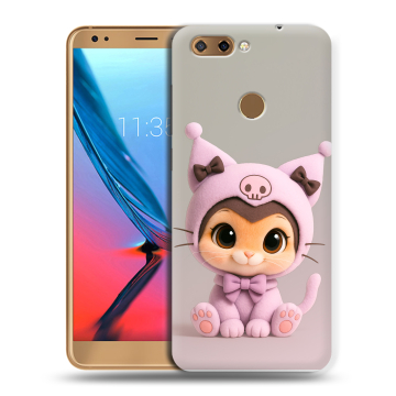 Силиконовый чехол на ZTE Blade V9 с принтом Куроми Kuromi 