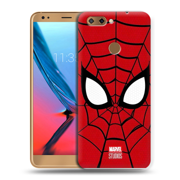 Силиконовый чехол на ZTE Blade V9 с принтом человек паук spiderman Силиконовый чехол на ZTE Blade V9 с принтом человек паук spiderman
