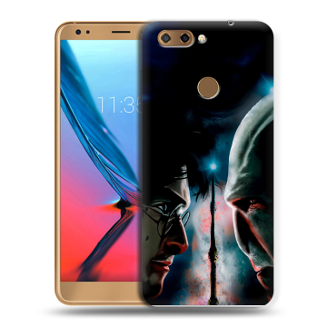 Силиконовый чехол на ZTE Blade V9 с принтом Гарри Поттер Harry Potter