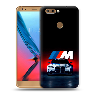 Силиконовый чехол на ZTE Blade V9 с принтом БМВ BMW Силиконовый чехол на ZTE Blade V9 с принтом БМВ BMW