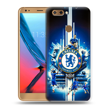 Силиконовый чехол на ZTE Blade V9 с принтом Chelsea Челси