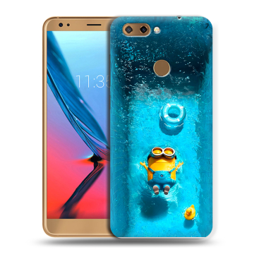 Силиконовый чехол на ZTE Blade V9 с принтом Миньоны Силиконовый чехол на ZTE Blade V9 с принтом Миньоны