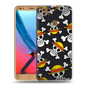 Силиконовый чехол на ZTE Blade V9 с принтом One Piece Ван Пис