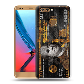 Силиконовый чехол на ZTE Blade V9 с принтом Доллар деньги Силиконовый чехол на ZTE Blade V9 с принтом Доллар деньги