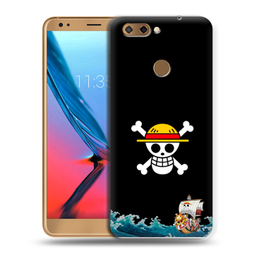 Силиконовый чехол на ZTE Blade V9 с принтом One Piece Ван Пис