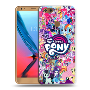 Силиконовый чехол на ZTE Blade V9 с принтом My little pony Дружба чудо