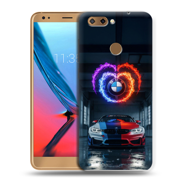 Силиконовый чехол на ZTE Blade V9 с принтом BMW БМВ Силиконовый чехол на ZTE Blade V9 с принтом BMW БМВ