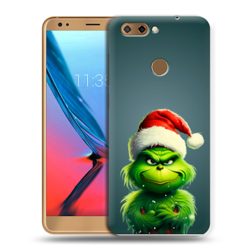 Силиконовый чехол на ZTE Blade V9 с принтом Новый год
