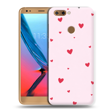Силиконовый чехол на ZTE Blade V9 с принтом для девочек