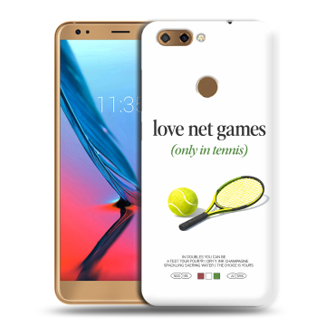 Силиконовый чехол на ZTE Blade V9 с принтом для девочек
