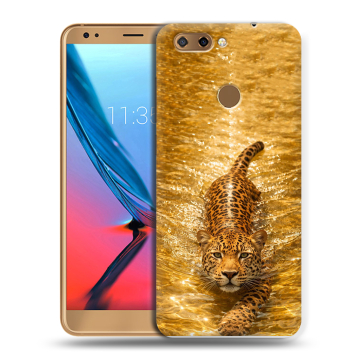 Силиконовый чехол на ZTE Blade V9 с принтом женский