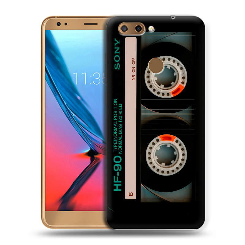Силиконовый чехол на ZTE Blade V9 с принтом Кассета Силиконовый чехол на ZTE Blade V9 с принтом Кассета