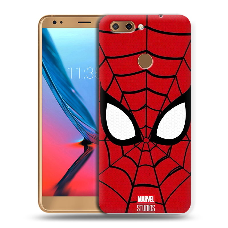 Силиконовый чехол на ZTE Blade V9 с принтом человек паук spiderman Силиконовый чехол на ZTE Blade V9 с принтом человек паук spiderman