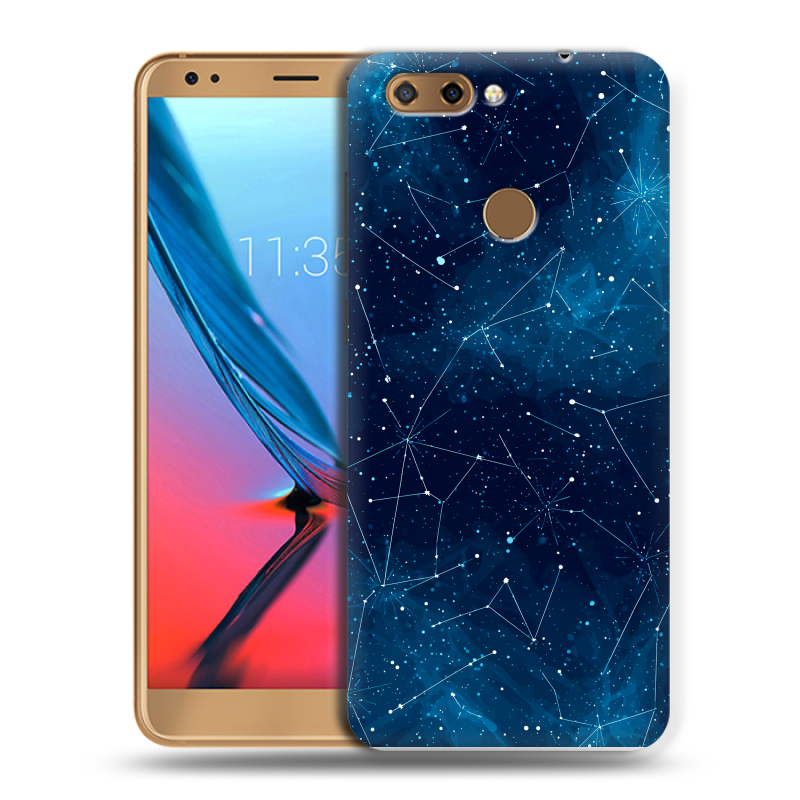 Силиконовый чехол на ZTE Blade V9 с принтом Космос звезды Силиконовый чехол на ZTE Blade V9 с принтом Космос звезды